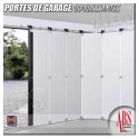 Portes de garage coulissantes à déplacement latéral