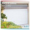 Portes de garage enroulables au plafond