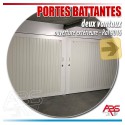 Portes de garage battantes - Boxes en sous-sol