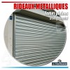 Rideaux métalliques avec lames pleines galvanisées