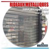 Rideaux métalliques avec lames micro perforées