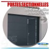 Portes de garage sectionnelles Novoferm avec portillon