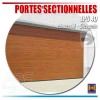 Portes de garage sectionnelles Hormann aspect décograin