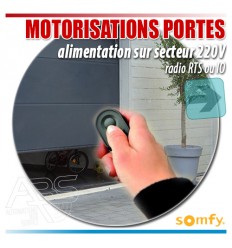 Motorisation porte de garage