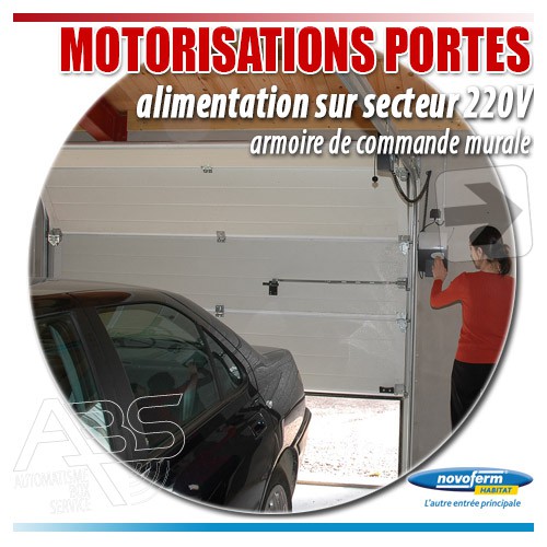 Motorisation porte de garage - ABS Boxes