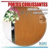 Portes de garage coulissantes à déplacement latéral