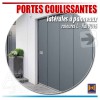 Portes de garage coulissantes à déplacement latéral