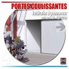 Portes de garage coulissantes à déplacement latéral